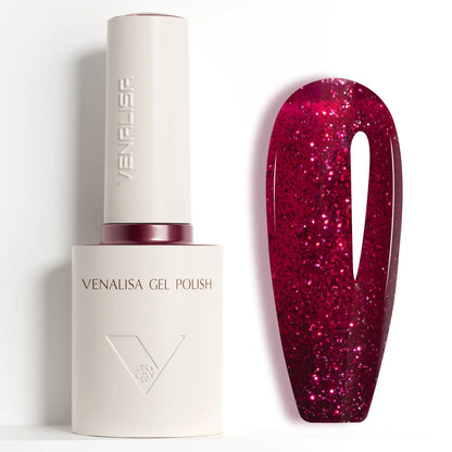 Venalisa HEMA-TPO mentes UV/LED Gél Lakk 10ml No. 5105 Glitter