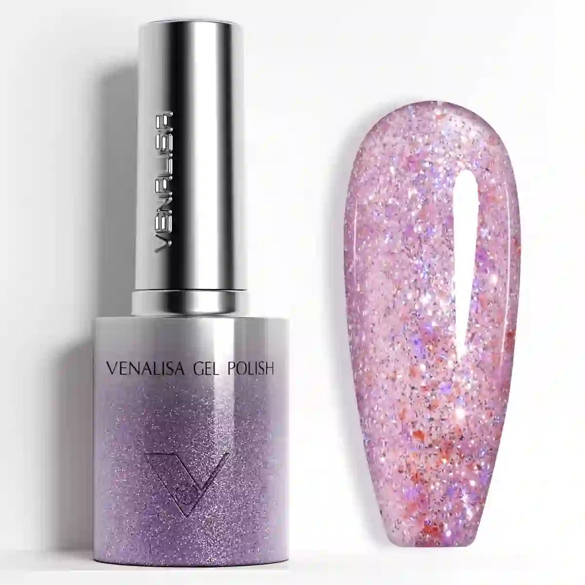 Venalisa HEMA-TPO mentes UV/LED Gél Lakk 10ml No.5621 Glitter