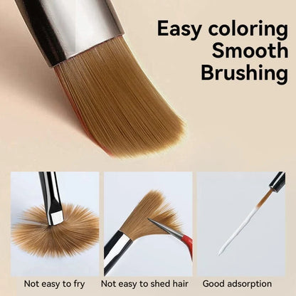 BORN PRETTY PRO Pinsel-Set - 9 Stk.