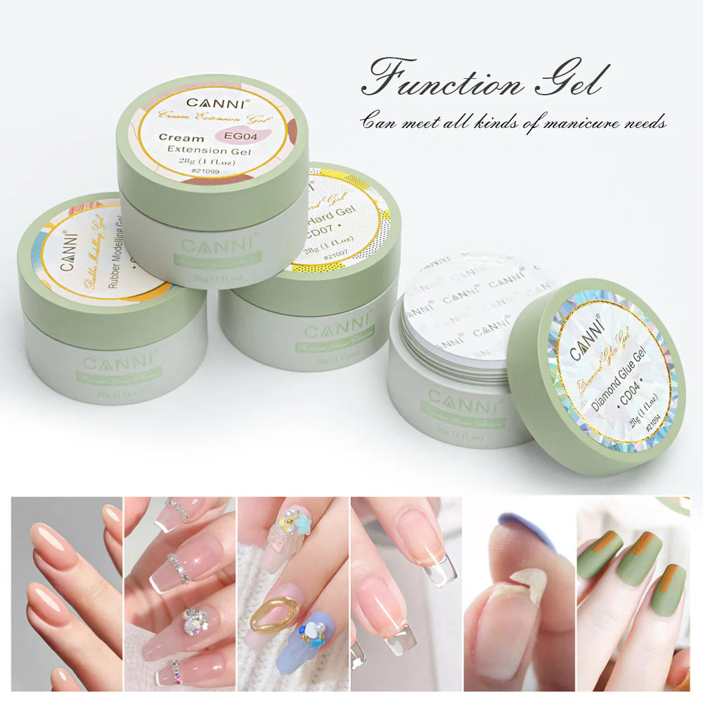 CANNI Fixálásmentes Glue Gel - kőragasztó - 28g