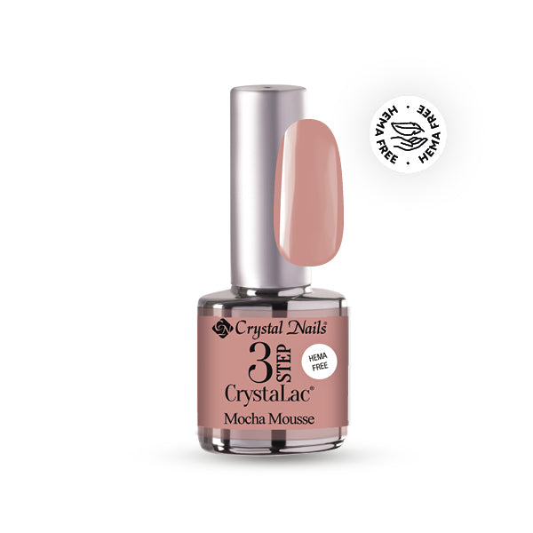 3 STEP HEMA Free CrystaLac - Mocha Mousse (4ml)
