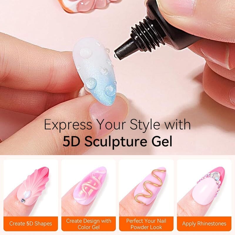 BORN PRETTY 5D Gyurmazselé - 8 ml