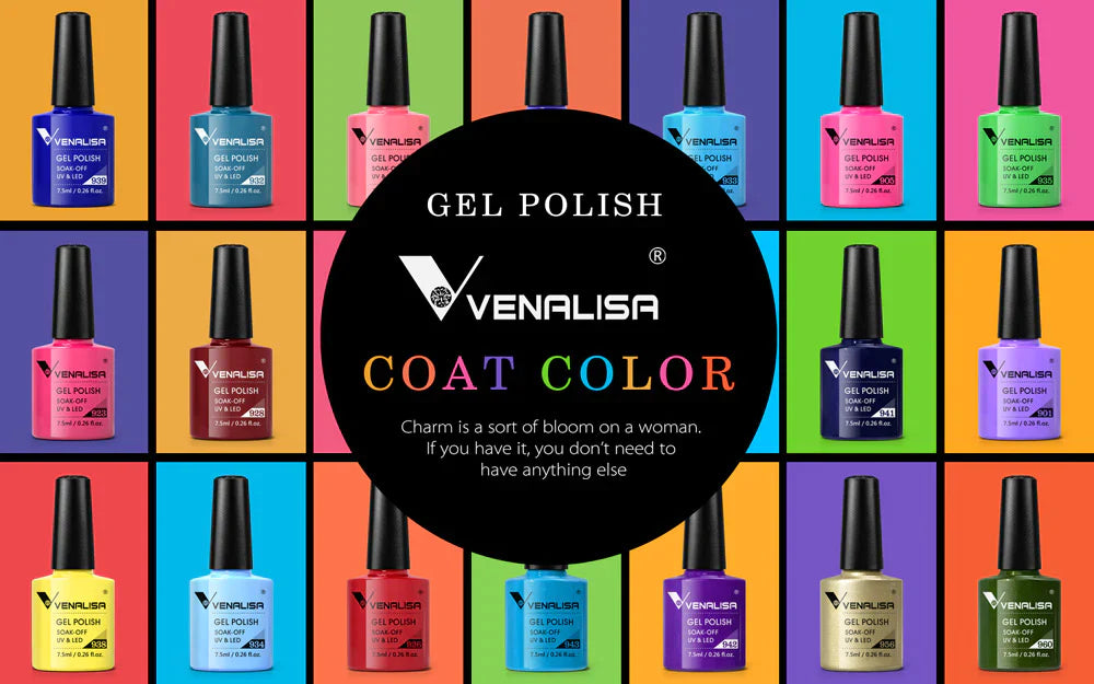 Venalisa coat color gel polish