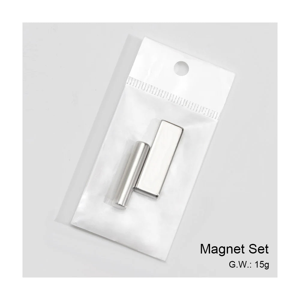 Venalisa Zylindermagnet + Quader-Magnet