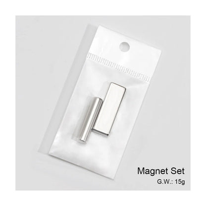 Venalisa Zylindermagnet + Quader-Magnet