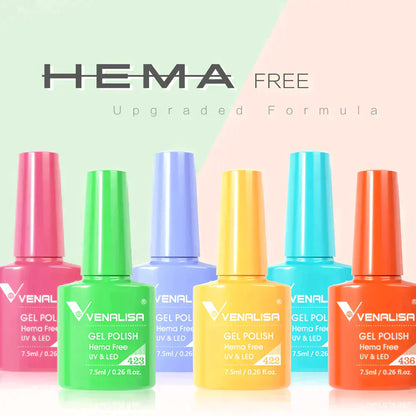 Venalisa Hema Free UV/LED Gel Lacquer 7.5 ml - 458