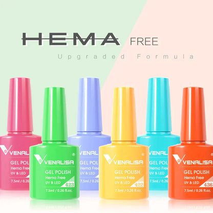 Venalisa Hema Free UV/LED Gel Lacquer 7.5 ml - 404
