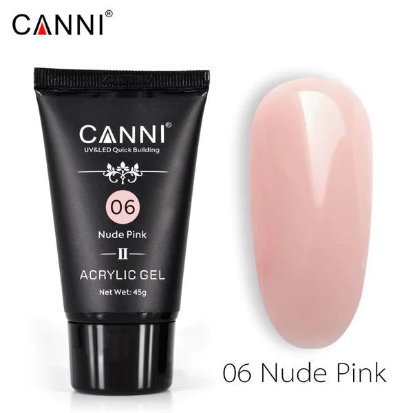 CANNI Poly Gél Új formula - 06 Nude Pink - 45g