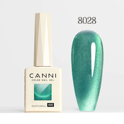 CANNI HEMA FREE UV/LED Cat Eye gél lakk 9 ml No. 8028