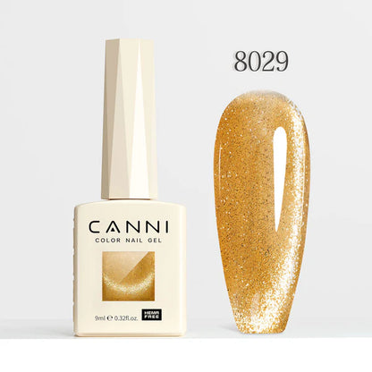 CANNI HEMA FREE UV/LED Cat Eye gél lakk 9 ml No. 8029