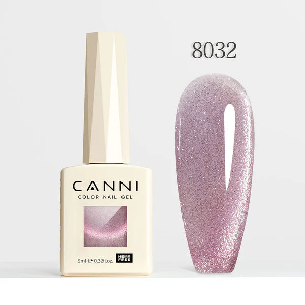 CANNI HEMA FREE UV/LED Cat Eye gél lakk 9 ml No. 8032