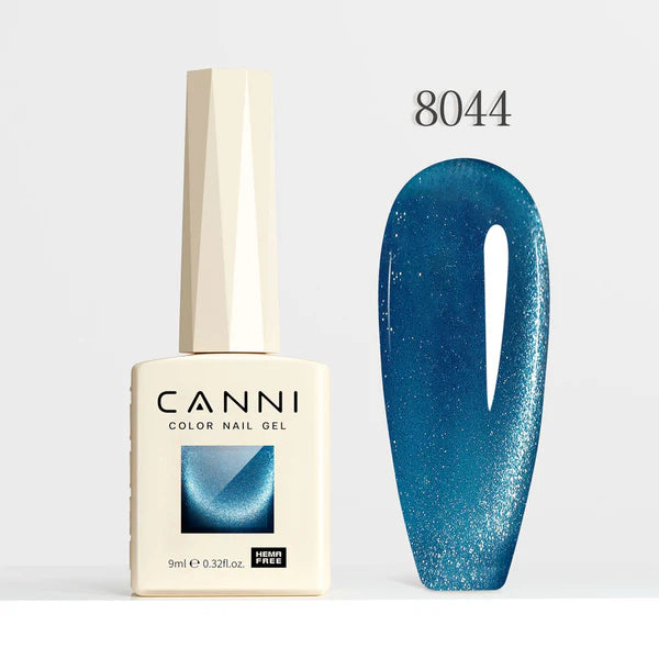 CANNI HEMA FREE UV/LED Cat Eye gél lakk 9 ml No. 8044
