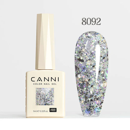 CANNI HEMA FREE UV/LED gél lakk 9 ml No.8092 - Dawn Crystal