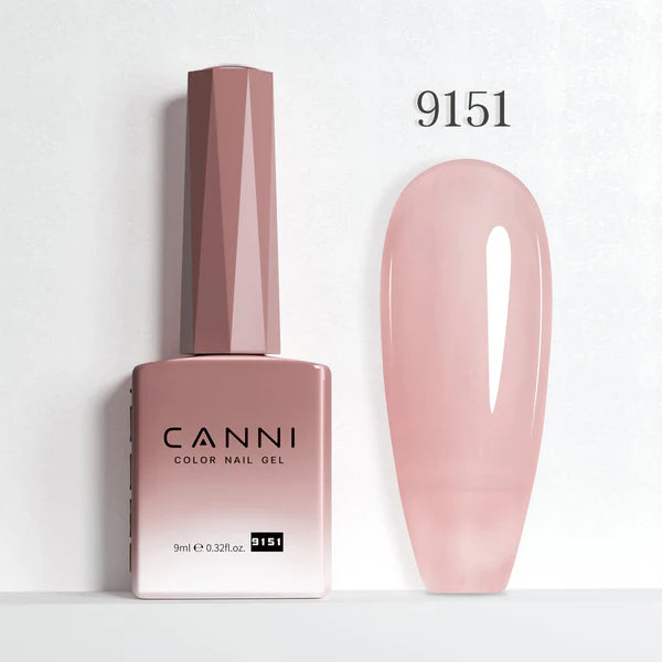 CANNI HEMA FREE UV/LED gél lakk 9ml No. 9151