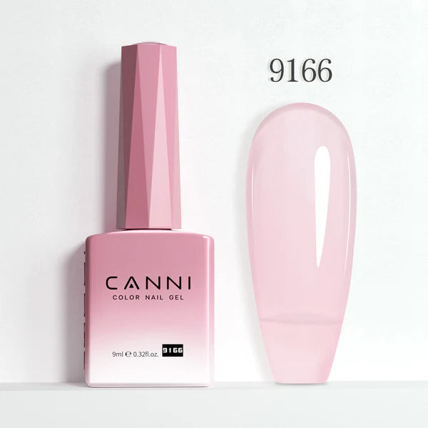 CANNI HEMA FREE UV/LED gél lakk 9ml No. 9166