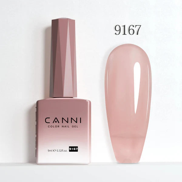 CANNI HEMA FREE UV/LED gél lakk 9ml No. 9167