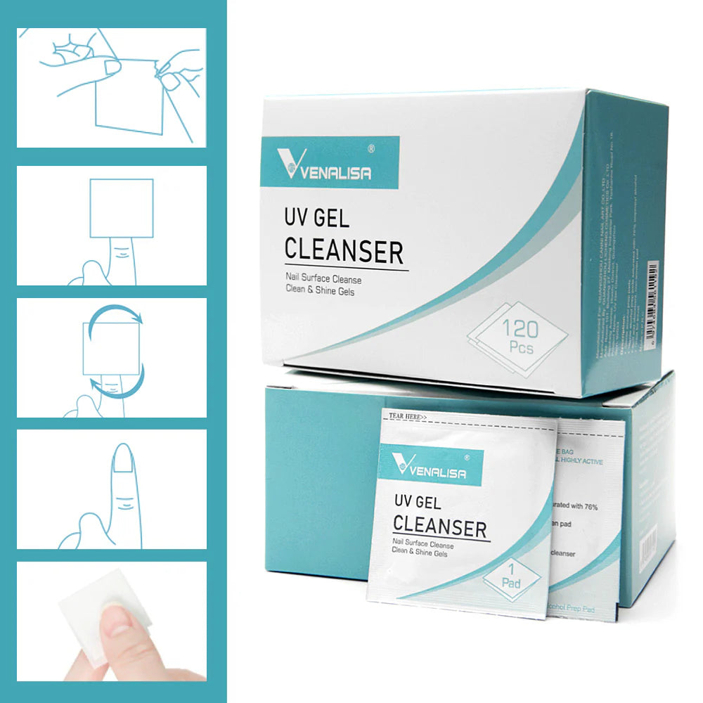 Venalisa UV Gel Cleanser (120 pcs)