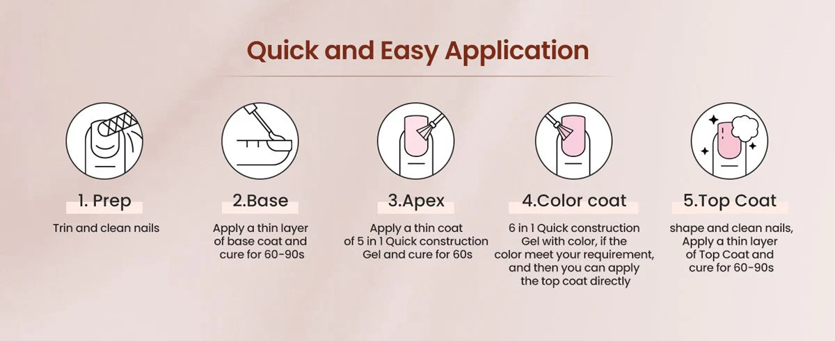 Venalisa Quick Construction Gel 7.5 ml QC03 – HEMA & TPO mentes