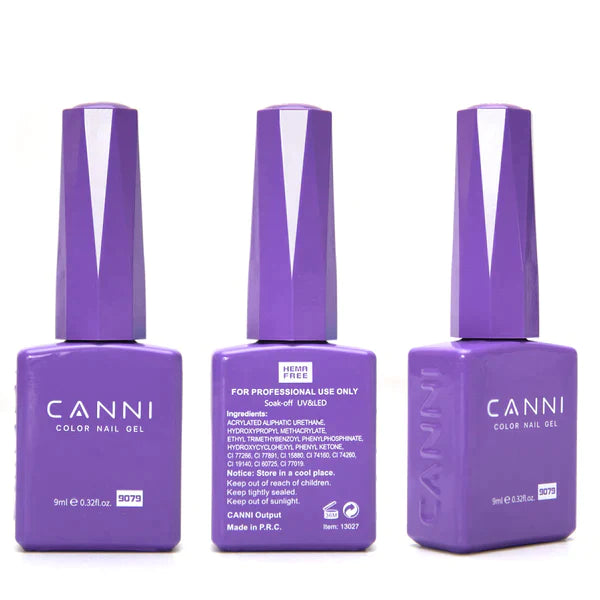 CANNI HEMA FREE UV/LED-Gellack 9 ml – 9075