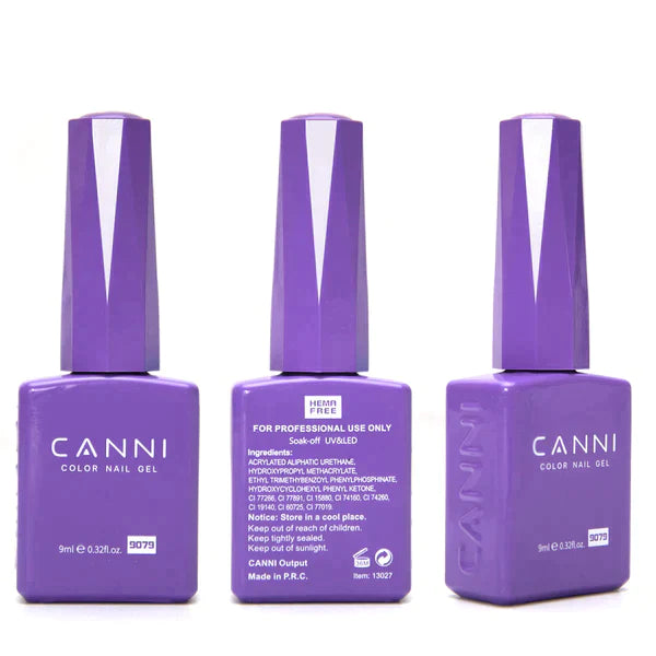 CANNI HEMA FREE UV/LED gél lakk 9ml - 9096