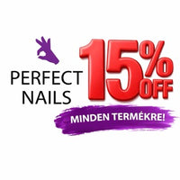 PERFECT NAILS termékek 15% kedvezménnyel.
