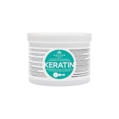 KJMN Hajpakoló Krém Keratinnal és Tejproteinnel 500 ml