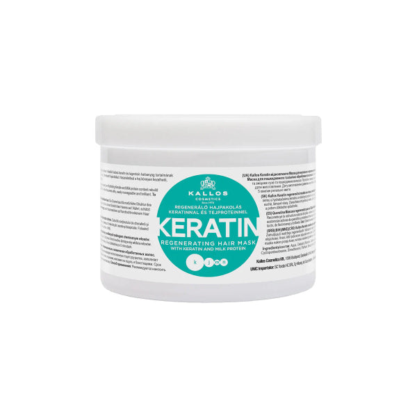 KJMN Hajpakoló Krém Keratinnal és Tejproteinnel 500 ml