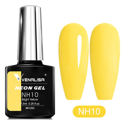 Venalisa Neon Gél Lakk – NH10 (7.5 ml) – HEMA & TPO mentes