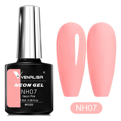 Venalisa Neon Gél Lakk – NH07 (7.5 ml) – HEMA & TPO mentes
