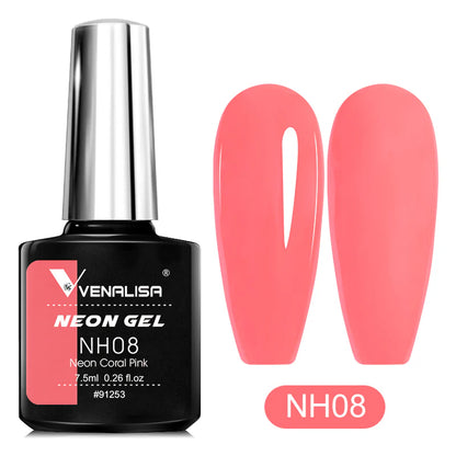 Venalisa Neon Gél Lakk – NH08 (7.5 ml) – HEMA & TPO mentes
