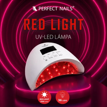 Műkörmös UV/LED Lámpa - Red Light