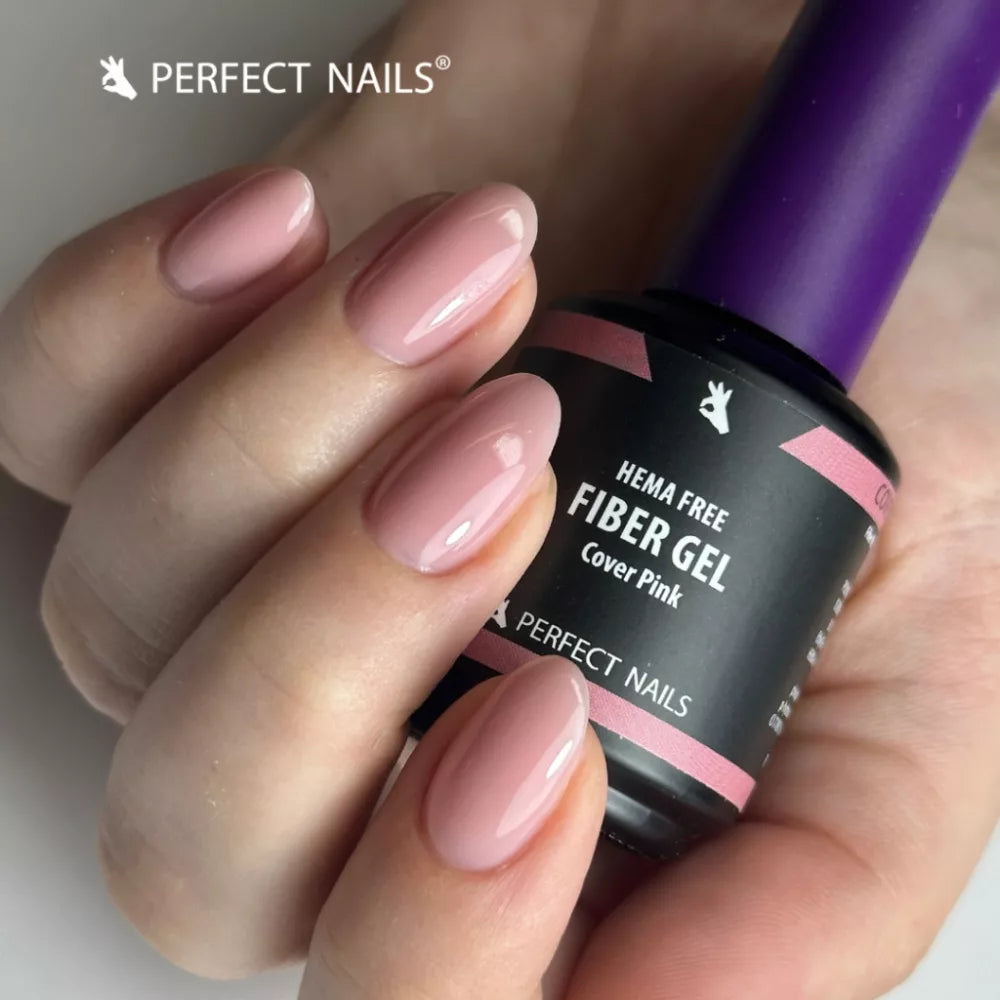 Fiber Vitamin Base Gel - Hema Free Erősített Gél Lakk Alap - Cover Pink - 8 ml