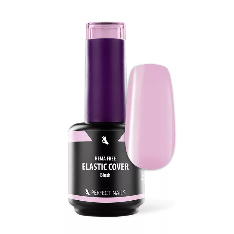 Elastic Cover Base Gel - Hema Free Erősített Gél Lakk Alap - Blush - 15 ml