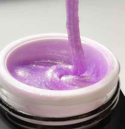 Shimmer Gel - Csillámos Építőzselé - #1 Lucid - 15 g