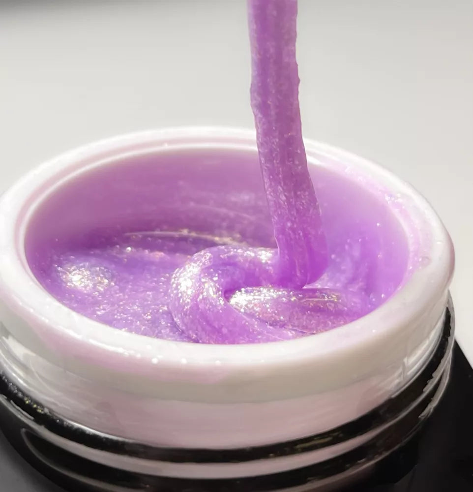 Shimmer Gel - Csillámos Építőzselé - #1 Lucid - 15 g