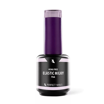 Elastic Cover Base Gel - Hema Free Erősített Gél Lakk Alap - Milky Pink - 15 ml