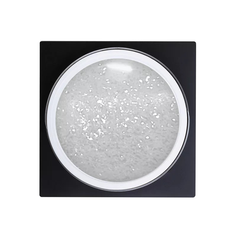 Perfect Polyacryl Gel - Polygel Weiß Glitter 15 g
