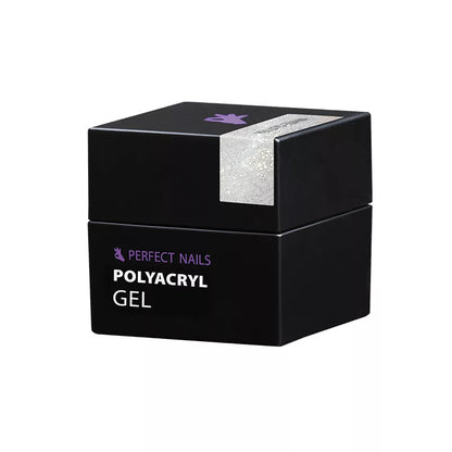 Perfect Polyacryl Gel - Polygel White Glitter 15 g