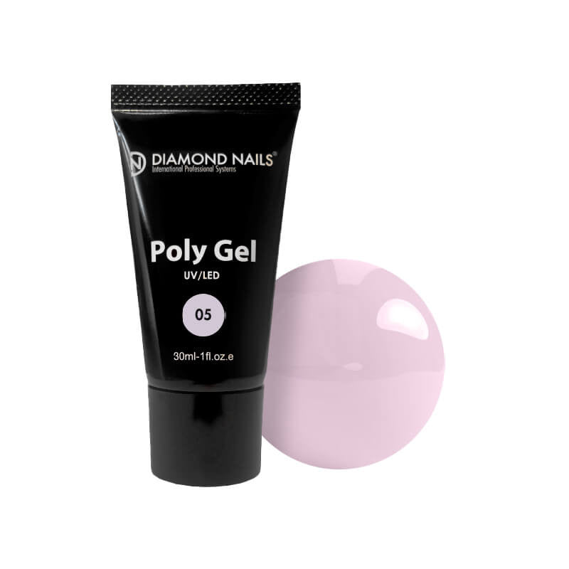 Diamond Nails Poly Gel 05 – Milky Rose – 30 ml