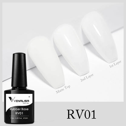 Venalisa Rubber Base Gel 7,5 ml RV01 – HEMA & TPO mentes
