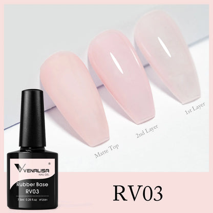 Venalisa Rubber Base Gel 7,5 ml RV03 – HEMA & TPO mentes