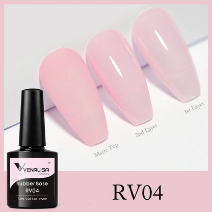 Venalisa Rubber Base Gel 7,5 ml RV04 – HEMA & TPO mentes