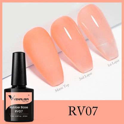 Venalisa Rubber Base Gel 7,5 ml RV07 – HEMA & TPO mentes