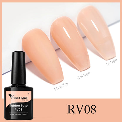 Venalisa Rubber Base Gel 7,5 ml RV08 – HEMA & TPO mentes