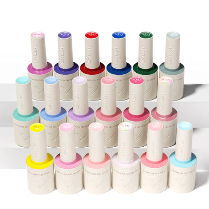 Venalisa HEMA-TPO mentes UV/LED Gél Lakk szett V3 Warm Sun - 18 db szín