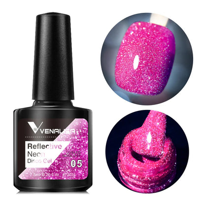 Venalisa Reflective Neon Disco Gél Lakk BD05 – HEMA- és TPO-mentes