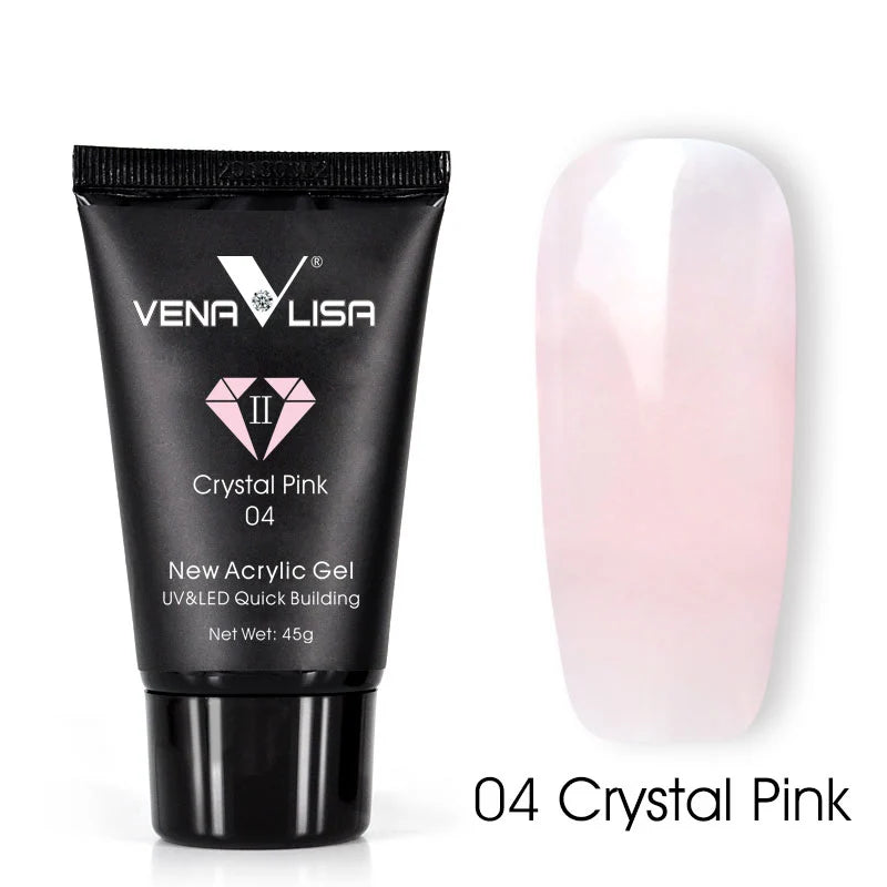 Venalisa PolyGel HEMA & TPO Free 45 g – 04 Crystal pink