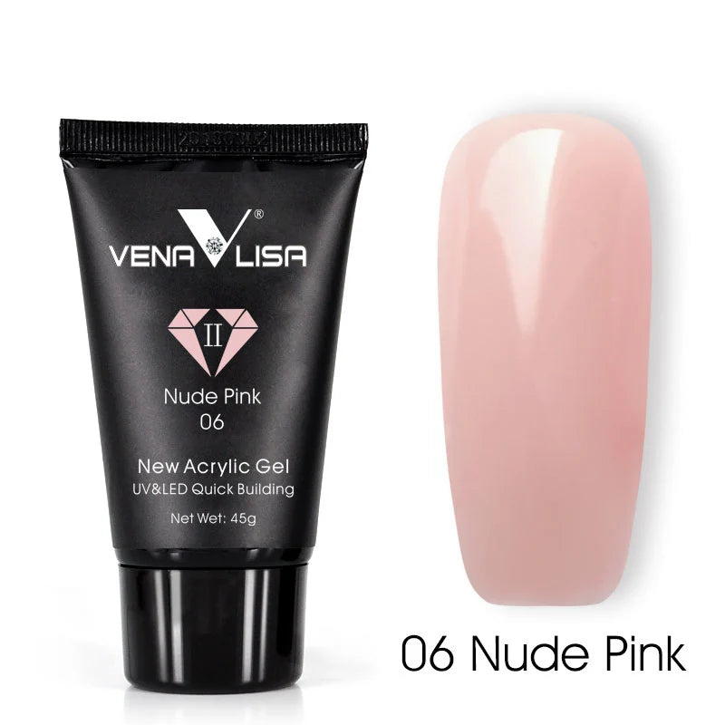 Venalisa PolyGel HEMA & TPO Free 45 g – 06 Nude Pink