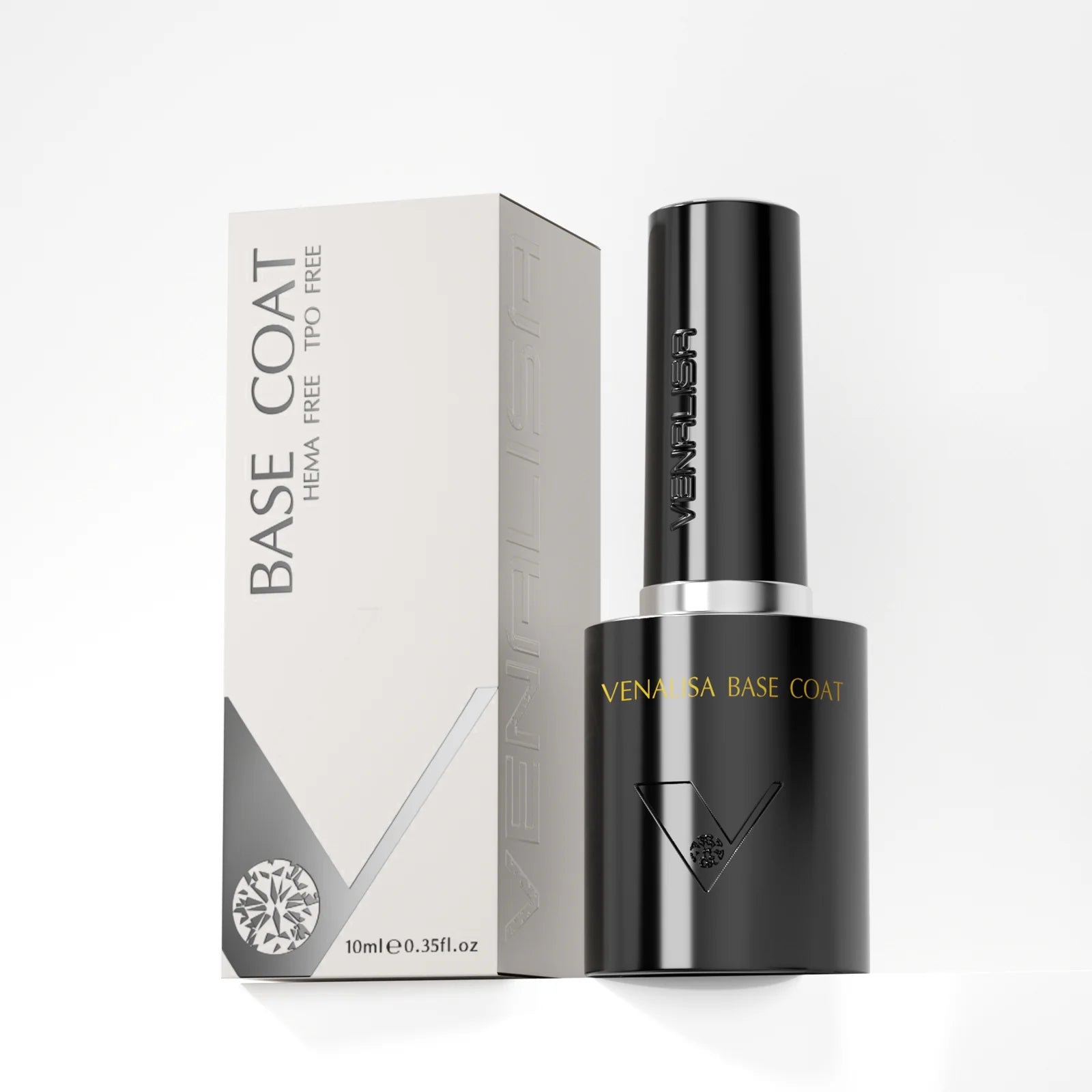 Venalisa Base Coat 10 ml – Normál sűrűségű alapzselé (HEMA- és TPO-mentes)