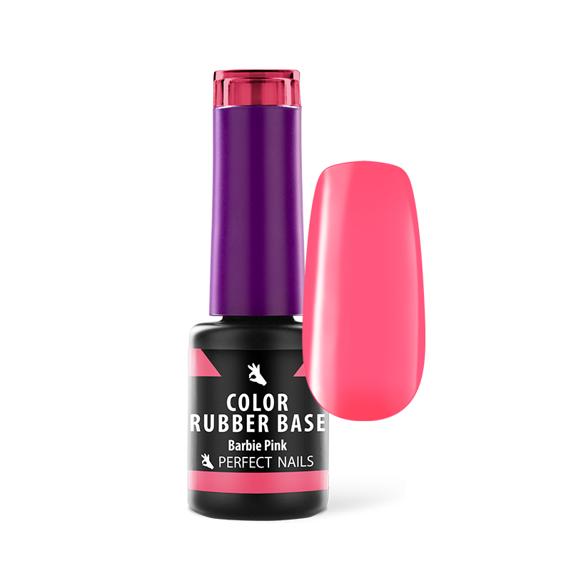 Color Rubber Base Gel - Színezett Alapzselé - Barbie Pink